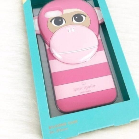 KATE SPADE Monkey iPhone 7 Silicone Case  - Picture 2 of 4
